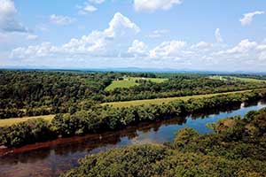 Lots for sale on the James River near Scottsville in Buckingham County